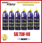 Royal Purple Max Gear Oil Synthetic 75W-140 1-QT Bottle Set Of 06301. Fixed Price $118.32.
