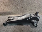 Super Low Profile Hydraulic Trolley Floor Jack 3TON Double Pump, Black. Fixed Price $140.00.