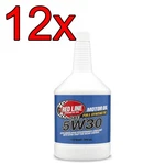 Case Of 12 Red Line Full Synthetic 5W30 Engine Motor Oil Quart. Fixed Price $179.88.