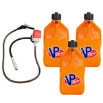 Vp Racing 3572-CA, 5.5-GAL. Orange JUG(3PK) W/battery Powered Fuel PUMP(1PK). Fixed Price $202.84.
