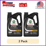(2 Pack) Castrol Edge 5W-30 Advanced Full Synthetic Motor Oil, Quarts. Fixed Price $45.50.