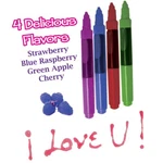 Play Pens Edible Body Paints Strawberry Blue Raspberry Green Apple Cherry Flavor. Fixed Price $14.95.