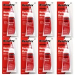Dynatex Red Anaerobic Gasket Maker 1.69 Oz Tube (8-PACK). Fixed Price $143.60.