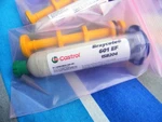 Castrol, Braycote 601 Ef Grease, Oz Syringe, #15B204 (dom: 10/10/25). Fixed Price $250.00.