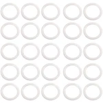 Dernord Silicone Gasket Tri-clover (tri-clamp) O-ring Pack Of 25, White. Fixed Price $20.30.