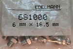 (5) Edelmann 681000 Grease Fitting 6MM X 16.5MM, Pack Of Five. Fixed Price $22.85.