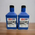 Amsoil Sae 10W-40 100% Synthetic Marine Engine Quart. Fixed Price $39.45.