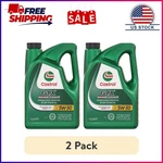 (2 Pack) Castrol Gtx High Mileage 5W-30 Synthetic Blend Motor Oil, Quarts. Fixed Price $39.99.