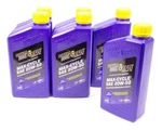 Royal Purple 20W50 Max Cycle Oil Case 6X1 Quart. Fixed Price $100.10.