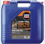 Liqui Moly 22160 Engine Motor Oil Top Tec 4210 0W-30 (20 L). Fixed Price $175.00.