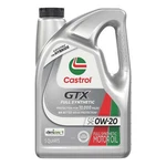 Castrol Gtx Full Synthetic 0W-20 Motor Oil, 5 Quarts. Fixed Price $25.62.