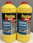 Prestone Max Cooling System Fix & Boost European Lot Of 2 New Oh. Fixed Price $39.99.