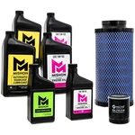 Mishon Full Service Engine Oil Change Kit For Polaris Rzr Xp 1000 4 RS1 Utv. Fixed Price $114.95.