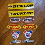 Fmf Stickers Dunlop Hot Rods Amsoil Racer Pack New. Fixed Price $10.99.
