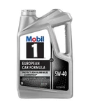 Mobil 1 European Car Formula Full Synthetic Motor Oil 5W-40, Quart. Fixed Price $24.95.