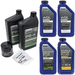 Polaris PS-4 Full Service Oil Change Kit Filter Sportsman Scrambler 850 1000 Xp. Fixed Price $154.95.