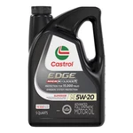 Castrol Edge High Mileage 5W-20 Advanced Full Synthetic Motor Oil 5QT Bottle. Fixed Price $24.99.