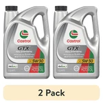 (2 Pack) Castrol Gtx Full Synthetic 5W-30 Motor Oil, Quarts. Fixed Price $52.95.