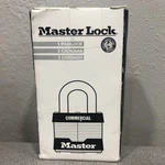 Master 3KALH#081-9/16 In. W Laminated Steel Double Locking Exterior Padlock. Fixed Price $14.10.