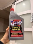 Lucas Oil 10120 Semi-synthetic 2-CYCLE Quart Bottle. Fixed Price $16.99.