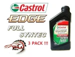 3 Pack Castrol Edge Full Synthetic Motor Oil Sae 10W-40 Qt. Fixed Price $30.00.