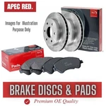 Brake Discs And Pads Set Front For Seat Toledo 90BHP 1L 1.9 95- Diesel Apec. Fixed Price $112.13.