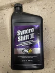 Bg Syncro Shift Ii 75W-80 32OZ Pn 79232 Transfer Case Transmission Manual. Fixed Price $15.00.