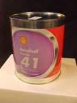 New Gallon Metal Can Aeroshell 41 Aircraft Mineral Hydraulic Fluid 0606H. Fixed Price $64.95.