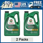 2 Packs Castrol Gtx High Mileage 5W-30 Synthetic Blend Motor Oil, Quarts. Fixed Price $35.84.
