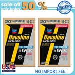 (2 Pack) Chevron Havoline Lifelong 5W-20 Full Synthetic Motor Oil, 6 Quarts. Fixed Price $53.70.