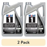 (2 Pack) Mobil 1 Advanced Full Synthetic Motor Oil 5W-30, Quart. Fixed Price $44.00.