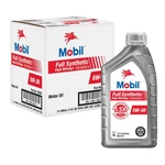 Mobil Full Synthetic High Mileage Motor Oil 5W-30, 1 Qt, CASE/6. Fixed Price $28.55.
