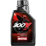 Motul 300V Full-synthetic 4-STROKE Racing Motor Oil 15W-50 Liter 104125. Fixed Price $30.74.