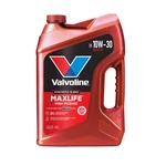 Valvoline High Mileage Maxlife 10W-30 Synthetic Blend Motor Oil 5 Qt. Fixed Price $22.90.