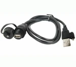 Fusion MS-CBUSBFM1 Bulk Head Mounted Port Connector For Atv/boat/marine 1M. Fixed Price $12.95.