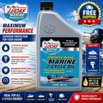 Lucas 2-CYCLE Marine Synthetic Blend Motor Oil 32 Ounce TC-W3 Certified. Fixed Price $22.95.