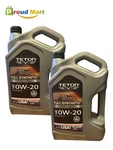 Lot Of Teton Oil 0W-20 Advanced Full Synthetic Motor 5 Quarts Made In Usa. Fixed Price $44.31.