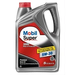 Mobil 124407 Super Synthetic Blend Motor Oil, 5W-30, Single Bottle Quarts. Fixed Price $29.11.