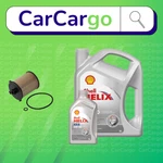 Service Kit For Volvo S60 T5 Drive Petrol 2014-2015 Oil Filter Shell 5W-30 6L. Fixed Price $106.45.