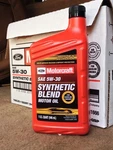 Motorcraft XO5W30QSP Sae Oil Synthetic Blend Quart. Fixed Price $124.99.