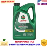 Castrol Gtx High Mileage 10W-30 Synthetic Blend Motor Oil, 5 Quarts. Fixed Price $19.98.