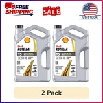 (2 Pack) Shell Rotella T5 Synthetic Blend 15W-40 Diesel Engine Oil, Gallon. Fixed Price $37.99.