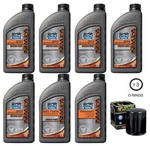 Harley Oil Change Kit Bel-ray V-twin Semi-synthetic 20W50 Primary & Transmission. Fixed Price $99.99.