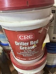 Crc Driller Red Grease Hi-temp Extreme Premium Lithium Complex SL3650, Gal. Fixed Price $199.99.