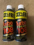 Turbo 108 NA30 Octane Boost 16OZ Vintage 90% Full. Fixed Price $23.00.