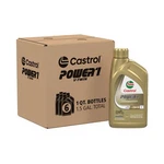 Castrol POWER1 V-twin 20W-50 Full Synthetic Quart, Pack Of 6, Amber. Fixed Price $109.80.