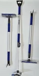 Rugg 30-49 In. Extendable Telescopic Ice Scraper / Snowbrush, Lightweight SC9010. Fixed Price $49.95.