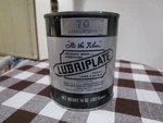 14 Oz. Full Tin Can Lubriplate Part No. 02701 Super Lubrication Grease. Fixed Price $20.00.
