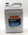 New Fram Conventional Heavy Duty 15W-40 Motor Oil Gallon F645-2.5G. Fixed Price $41.95.