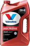 Valvoline High Mileage With Maxlife Technology Sae 10W-40 Synthetic 5 Qt. Fixed Price $45.06.
